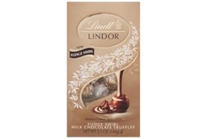 Lindt Lindor Milk Chocolate Truffles Fudge Swirl, 5.1 OZ