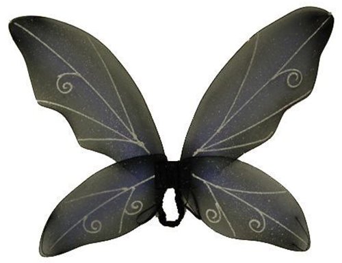 Adult Fairy Wings Blue/black