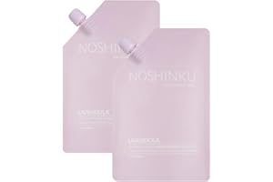 Noshinku Pocket Hand Sanitizer Spray Refill Pouch, Natural Moisturizing Hand Sanitizer Refill With 70% Sugarcane-Derived Alcohol, 200 mL (3.40 Fl Oz (Pack of 2), Lavendula)
