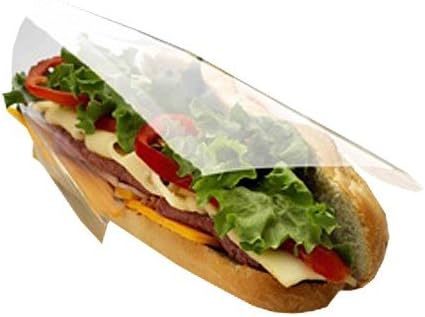 14" x 14" Clear Heavypro Deli Food Wrap Sheet - 1000 per case
