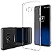 Galaxy S8 Case, LUVVITT [Clarity] Ultra Slim Crystal Clear Scratch Resistant Flexible TPU Gel Rubber Soft Silicone Protective Case for Samsung Galaxy S8 - Clear