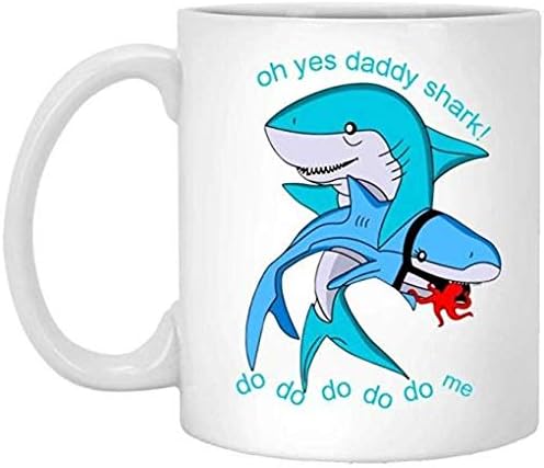 daddy shark do do do me mug
