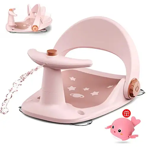 قیمت و خرید Baby Bath Seat for Tub Sit Up Collapsible Infant Toddler