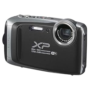Fujifilm FinePix XP135 Rugged Waterproof Digital Action Camera/Camcorder – Black