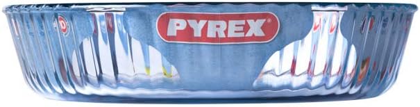 Pyrex Bake & Enjoy Glass Fluted flan Dish high Resistance 26 cm, Transparent - Image 5