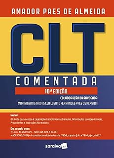 Livro CLT Comentada - 10ª Edição 2022