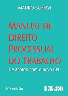 Livro Manual de Direito Processual do Trabalho