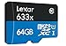 Lexar High-Performance 633x 64GB microSDXC UHS-I Card w/ SD Adapter, C10, U3, V30, A1, Full-HD & 4K Video, Up To 100MB/s Read, for Smartphones, Tablets, and Action Cameras (LSDMI64GBBNL633A)