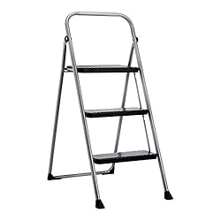 Amazon Basics Folding Step Stool, 200-Pound Capacity