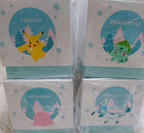 Amazon ポケモン 韓国 ロッテリア限定 スノードーム 4種セット フィギュア 通販