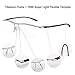 Bertha Men Z Pure Titanium Semi-rimless Eyeglasses Business Optical Frame 8189 (Silver)