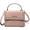 Michael-Kors-Womens-Dillon-Studded-Medium-Messenger-Leather-Crossbody-Bag-Ballet