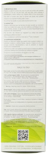 ORGANYC Hypoallergenic 100% Organic Cotton Pads with Wings, Super Flow & Maternity, 10-count Boxes (Pack of 2)