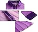 Deargirl Women's Long Sleeve Mesh Blouse See Through Shirt (One Size, Purple)