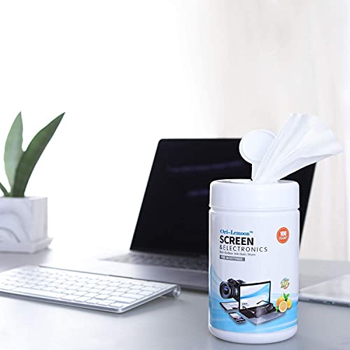 Monitor Wipes, Pre-Moistened Computer Screen Wipes for Electronics