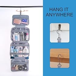 Women Hanging Toiletry Bag for Traveling: Large