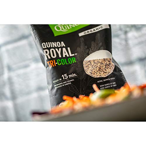 GoGo Quinoa Organic Variety Pack, White Grain and Tricolor Quinoa, Gluten Free, Vegan and non-GMO, Ready in 15 Min 8 lb