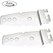 8269145 Black Dishwasher Undercounter Bracket（Upgraded Including 2 Screws and Black） 2 Pack for Whirlpool,Kitchenaid,Kenmore,Maytag - Compatible - Compare to 8269145 / WP8269145/ AP3039168/ PS393134
