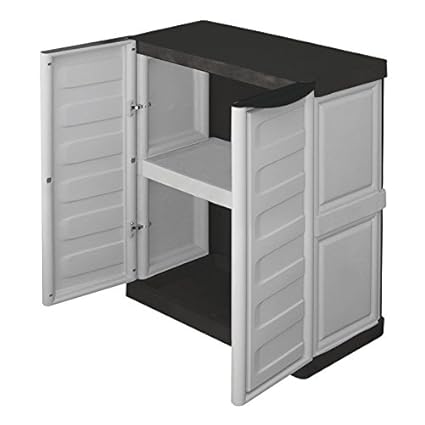 Kunststoffschrank Gartenschrank Schrank klein Spazio Line