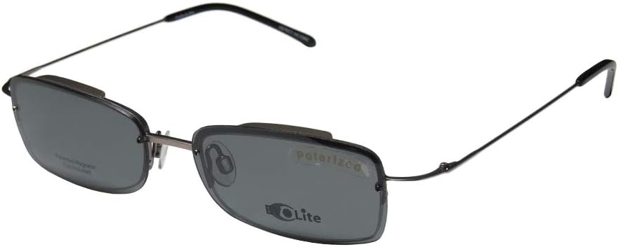 Elite Eyewear Evolite 102 Mens/Womens Designer Half-rim Sunglass Lens Clip-Ons Eyeglasses/Glasses