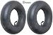 4.10/3.50-4 Premium Replacement Inner Tube (2 Pack) - Heavy Duty Angle Valve 4.10 x 3.5 - 4 Tube for 10" Pneumatic Tires, Hand Trucks, Dolly, Lawn Mowers, Wheelbarrows, Generators, Utility Carts