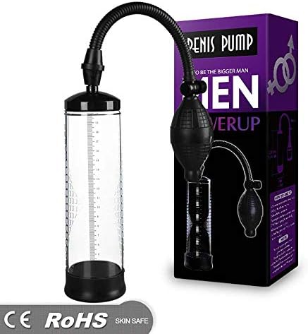 Soft Pe-ni Vacuum Pump with Watch Enlargement Extender Exerciser Waterproof Adults Pen-ES Extender Enlargement Machine for Men