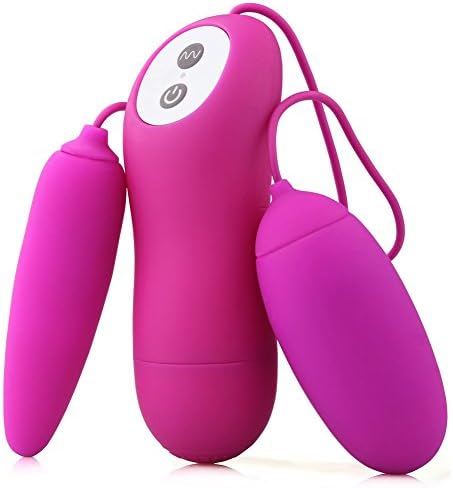 LILER(TM) Remote Control 12 Speed Double Ben Wa Balls for Kegel Exercise (Purple)