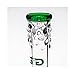 New Arrical 12 '' Tall 18.8mm Glass Filter Cup Pipes (Green)