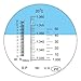 Ade Advanced Optics® Tri-Scale Clinical Refractometer-Urine Specific Gravity, Urine Refractive Index and Blood Serum Protein - Veterinarian