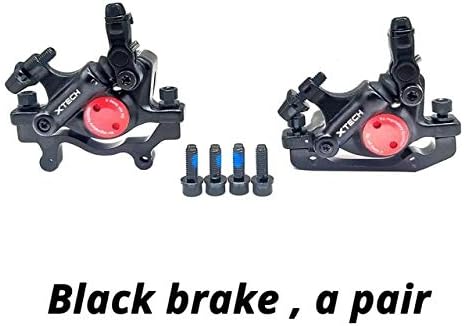 Bicycle Brake Zoom Xtech Hb100 Hydraulic Line Pull Disc Brake Cylinder With Hs1 G3 Rotors Compatible With M375 Tx805 Mt200 M315 M365 M395 M447 Black Brake A Pair Buy Online At