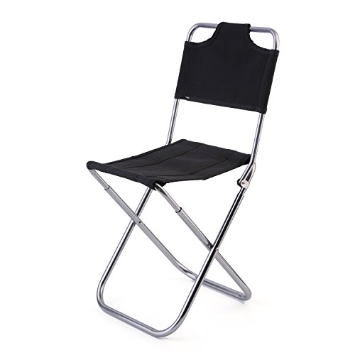 OUTAD Folding Camping Stool / Travelchair with Ultra-comfortable Backrest