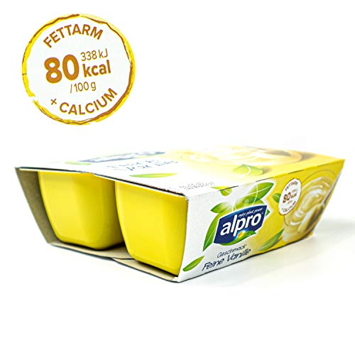 Alpro - 5er Pack Soja Dessert feine Vanille 500 g (4 x 125 g) - Soya Sojadessert Vanilla 100 % pflanzlich – Bild 7