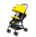 KidsEmbrace Batman Lightweight Compact Stroller, DC Comics Collapsable Stroller with Canopy, Yellow, 7701BATYL