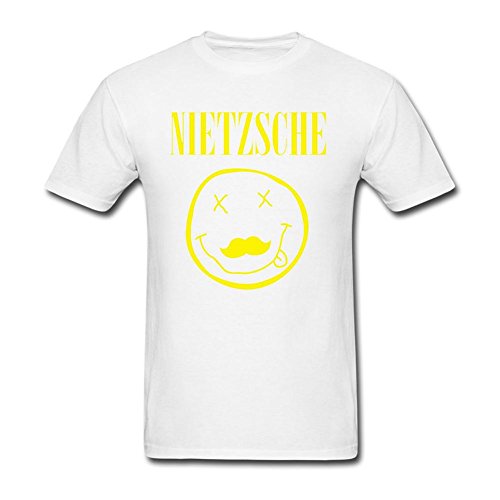 XingL Men's Friedrich Nietzsche Design T Shirt