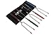 RiLahy QSticksTM 36 inch Premium Telescoping Marshmallow Roasting Sticks - 5 Hot Dog Forks & Smores Skewers and Get a Free Bag + Campfire Cooking Cheat Sheet - Camping Tools, Fire Pit Accessories