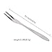 Fruit/Vegetable Forks - Hand Forged Stainless Steel Escargot Cocktail Forks, Bistro Style Forks Great Oyster Forks, Mussel Forks, Tasting Forks,Mussel Forks,Dessert Cake Forks, 10 Piece Set