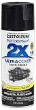Rust-Oleum 249122-6 PK Painter's Touch 2X Ultra Cover, 12 oz, Black