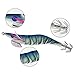 Croch Squid Jig Shrimp Prawn Lures Luminous for Cuttlefish Octopus Fishing 8PCS - 0.5oz