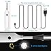 BlueFire Upgraded 1080P HD Wireless Ear Otoscope Digital WiFi Ear Scope IP68 Waterproof Ear Inspection Camera Ear Cleaning Endoscope with 6 Adjustable LED Lights for IOS and Android Smartphones,Tablet