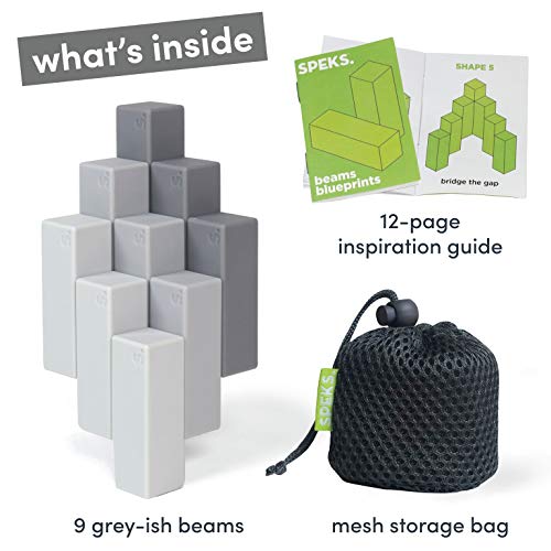 Speks Blocks Beams. Magnetic Blocks for Adults. The World's Best Desk Toys.