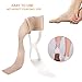 Ankle Foot Orthosis Adjustable Ankle Corrector Brace Support Protection Correction Splint Drop Foot Brace for Ankle Mobility Aid for Dorsiflexion Movement Left and Right (2 sizes)(Left (M))