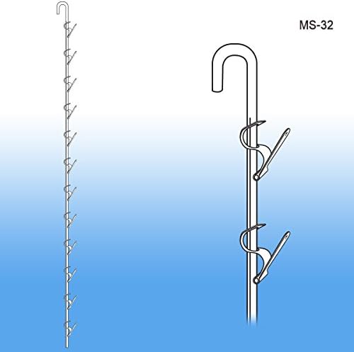 Econo Metal Merchandising Strip, MS-32, Pack of 10