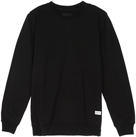 STAMPD Men's Stampd Crew Sweatshirt SLA-M895SW Black SZ L