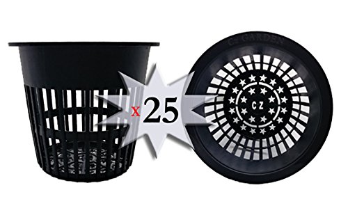4 inch round net pots cz all star heavy duty net cups w…