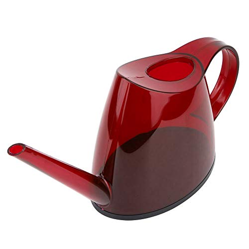 Jeffergarden Fashionable Uncovered Garden Sprayer with Long-Spout Candy-Colored Watering Can 1.2L(Red)