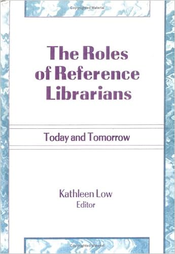 Amazon.com: The Roles Of Reference Librarians: Today And Tomorrow  (Reference Librarian Series): 9781560247982: Katz, Linda S: Books