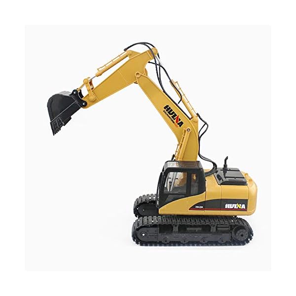 YXIAOL Die Casting RC Bagger 1:14 2,4 GHz 15-Kanal-Fernbedienung Bagger Kinder Elektro-Spielzeug-LKW - Kindergeschenk – Bild 5