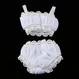 Fenteer White Lace Underwear kit for 1/6 Doll Dres Up