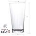 Bistro 20-ounce Premium Quality Clear Plastic Tumblers | set of 6