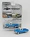 1972 Chevrolet C-10 Pickup Truck Blue w/White Top and Black Stripes 100 Years Anniversary of Chevrolet Trucks 1/64 Diecast Car Greenlight 27970 C